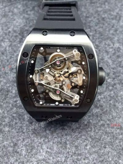 Replica Richard Mille RM 038 Watch Black Automatic - Swiss Grade
